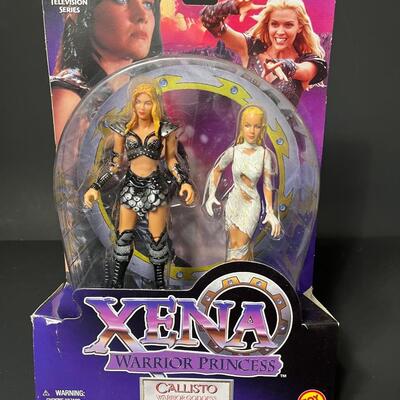 LOT 74: Two 6" Xena Warrior Princess Action Figures