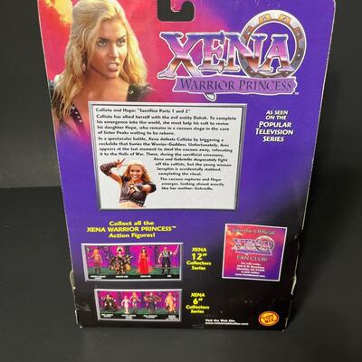 LOT 74: Two 6" Xena Warrior Princess Action Figures