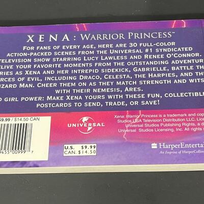 LOT 75: Big Lot of Xena Memorabilia - DVDs, VHS, Jewelry, Posters & More