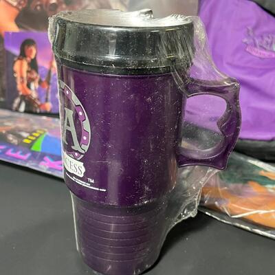 LOT 75: Big Lot of Xena Memorabilia - DVDs, VHS, Jewelry, Posters & More