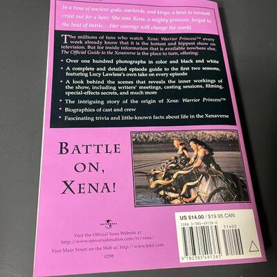 LOT 76: Big Lot of Xena Warrior Princess Books & Magazines