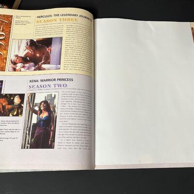LOT 76: Big Lot of Xena Warrior Princess Books & Magazines