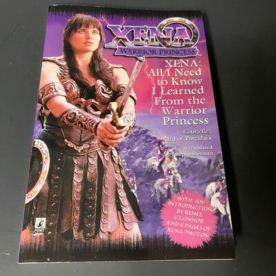 LOT 76: Big Lot of Xena Warrior Princess Books & Magazines