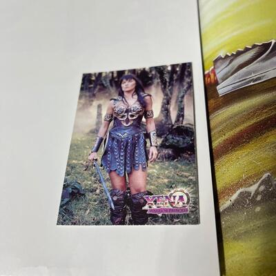 LOT 76: Big Lot of Xena Warrior Princess Books & Magazines