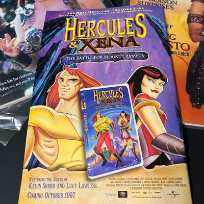 LOT 76: Big Lot of Xena Warrior Princess Books & Magazines