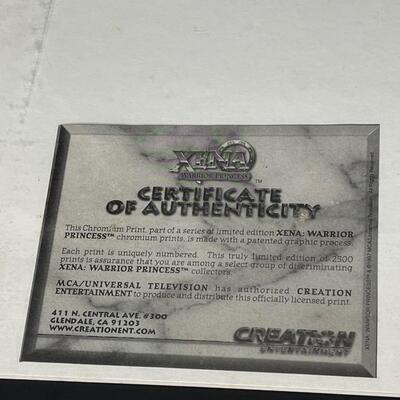 LOT 77: Xena Memorabilia Lot - Show Script, Photos & More