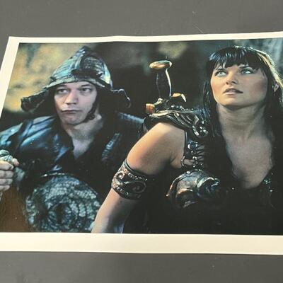 LOT 77: Xena Memorabilia Lot - Show Script, Photos & More