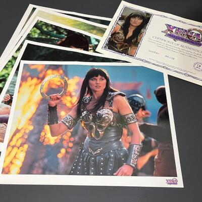 LOT 77: Xena Memorabilia Lot - Show Script, Photos & More