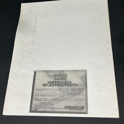 LOT 77: Xena Memorabilia Lot - Show Script, Photos & More