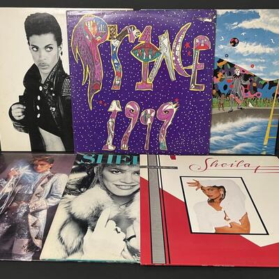 LOT 78: Prince & Sheila E Records - Singles & Albums