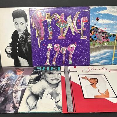 LOT 78: Prince & Sheila E Records - Singles & Albums