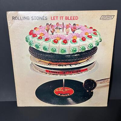 LOT 80: Three Rolling Stones Vinyl Albums - Let it Bleed & More