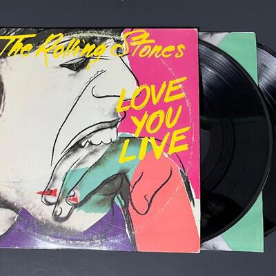 LOT 80: Three Rolling Stones Vinyl Albums - Let it Bleed & More