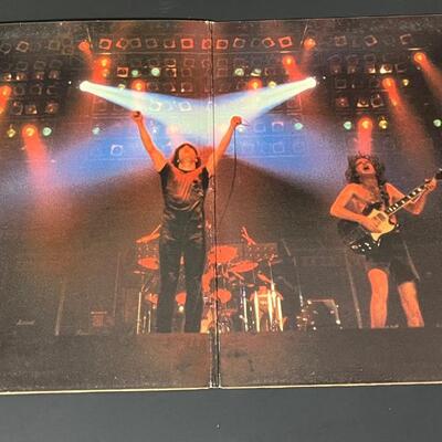 LOT 81: Four AC/DC Vinyl Records - Back In Black & More