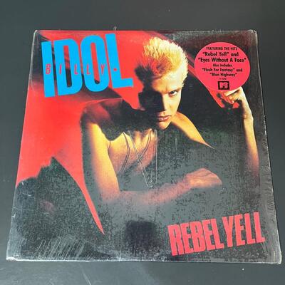 LOT 82: Vinyl Rock Records - Van Halen (2), Billy Idol, Ratt, Judas Priest