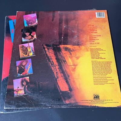 LOT 82: Vinyl Rock Records - Van Halen (2), Billy Idol, Ratt, Judas Priest