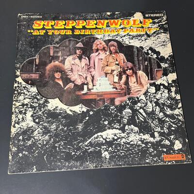 LOT 83: Vintage Rock Vinyl - Ramones, Steppenwolf, Zeppelin, The Who