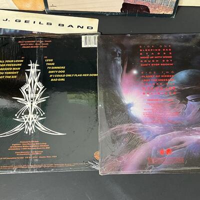 LOT 84: Vintage Vinyl Lot - Bad Company, Cheap Trick, J Geils Band & More