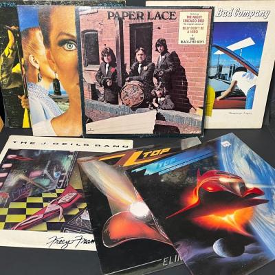 LOT 84: Vintage Vinyl Lot - Bad Company, Cheap Trick, J Geils Band & More