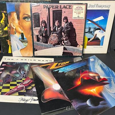 LOT 84: Vintage Vinyl Lot - Bad Company, Cheap Trick, J Geils Band & More