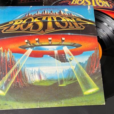 LOT 85: Rush, Yes, Styx, Boston & Journey - Vintage Vinyl Records