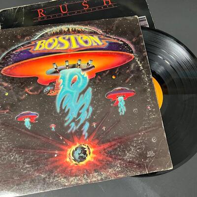 LOT 85: Rush, Yes, Styx, Boston & Journey - Vintage Vinyl Records