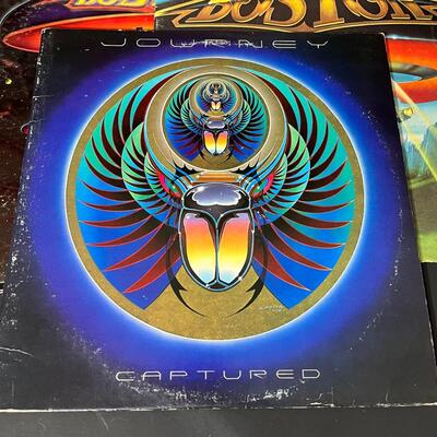 LOT 85: Rush, Yes, Styx, Boston & Journey - Vintage Vinyl Records