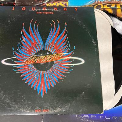 LOT 85: Rush, Yes, Styx, Boston & Journey - Vintage Vinyl Records