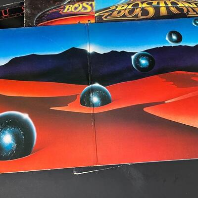LOT 85: Rush, Yes, Styx, Boston & Journey - Vintage Vinyl Records