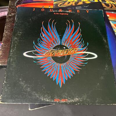 LOT 85: Rush, Yes, Styx, Boston & Journey - Vintage Vinyl Records