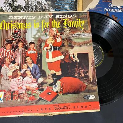 LOT 86: Collection of Christmas Vinyl Records