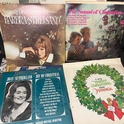 LOT 86: Collection of Christmas Vinyl Records