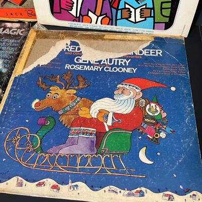 LOT 86: Collection of Christmas Vinyl Records
