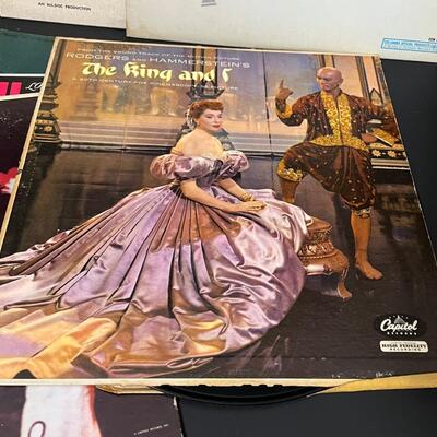 LOT 87: Collection of Broadway Records & More on Vinyl