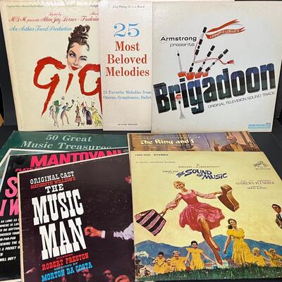LOT 87: Collection of Broadway Records & More on Vinyl