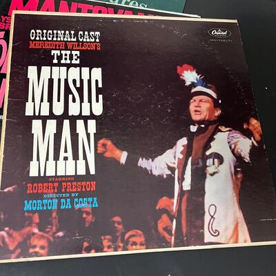 LOT 87: Collection of Broadway Records & More on Vinyl