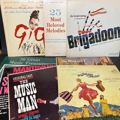 LOT 87: Collection of Broadway Records & More on Vinyl