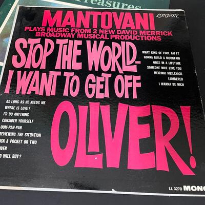 LOT 87: Collection of Broadway Records & More on Vinyl