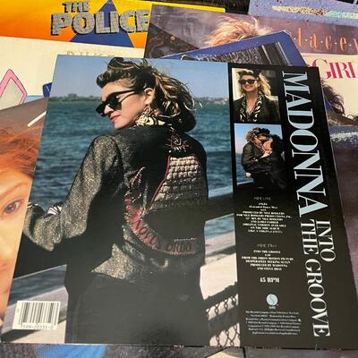 LOT 88: Lot of 1980s Pop and Rock on Vinyl - Madonna, Genesis, The Police & More