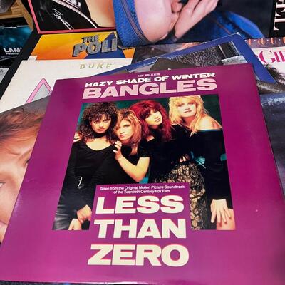 LOT 88: Lot of 1980s Pop and Rock on Vinyl - Madonna, Genesis, The Police & More