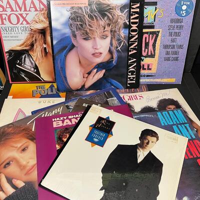 LOT 88: Lot of 1980s Pop and Rock on Vinyl - Madonna, Genesis, The Police & More