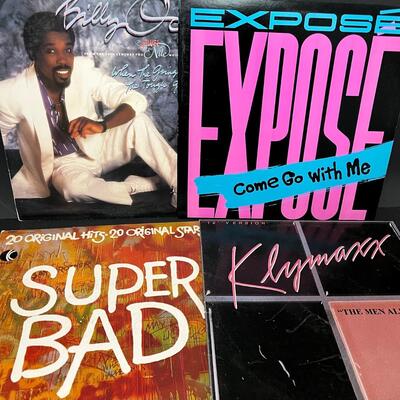 LOT 89: Big Lot 30+ Records - 70s/80s Disco, Dance, R&B