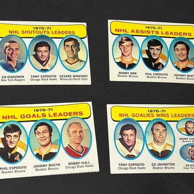 LOT 93: 1971-72 Topps Hockey Cards  NHL