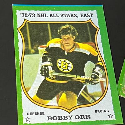 LOT 95: Topps 1973-74 NHL Hockey Cards