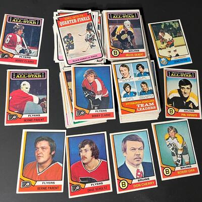 LOT 96: Hockey Cards Topps 1974-75 NHL
