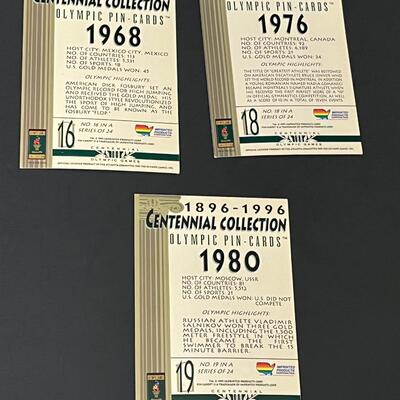 LOT 98: Olympic Trading Cards and Collectibles - Bruce Jenner, Mia Hamm & More
