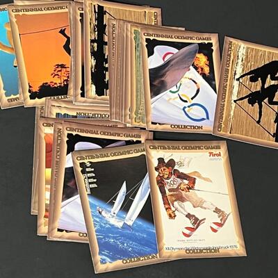 LOT 98: Olympic Trading Cards and Collectibles - Bruce Jenner, Mia Hamm & More