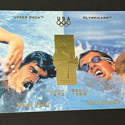 LOT 98: Olympic Trading Cards and Collectibles - Bruce Jenner, Mia Hamm & More