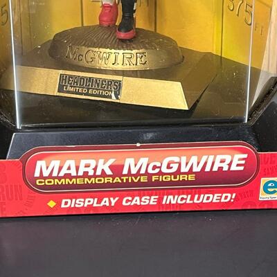 LOT 99: Mark McGwire 70 Home Runs Figure + Baseball Cards