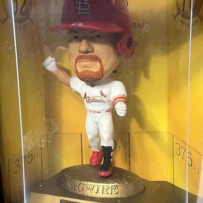 LOT 99: Mark McGwire 70 Home Runs Figure + Baseball Cards